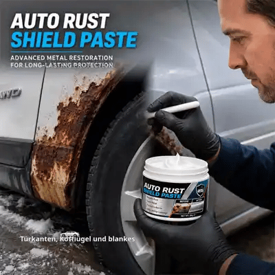 Free Shipping Today Only🔥Heavy-Duty Auto Rust Shield Barrier Paste & Applicator Brush 🛡️🚗 (JG)