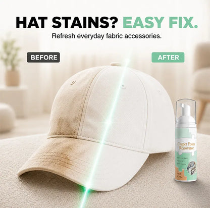 🔥Limited Time Promotion 50% OFF🔥Waterless Carpet Foam Stain Remover with Towel