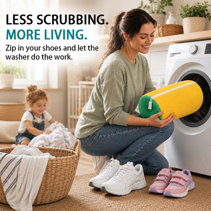 Shoe Washing Machine Bag – Durable Laundry Protector for Sneakers (JG)