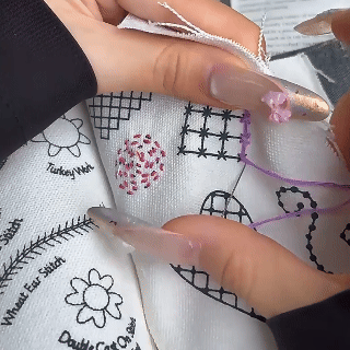 All-Scenario Embroidery Stitch Book Kit