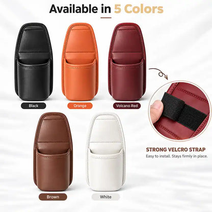 🔥4 Pcs: Only $9.48/ea Today Only🚗Ultra-Durable Premium Leather Car Door Cup Holder & Storage Caddy 🚗☕