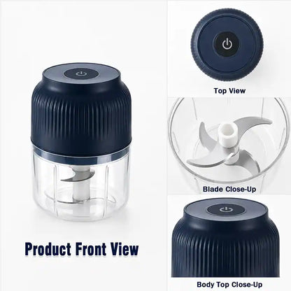 💕Hot sale 50% OFF⚡1-Touch Mini Electric Food Shredder — Portable USB Garlic & Meat Chopper ⚡🧄 (JG)