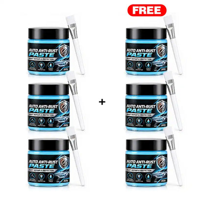 Free Shipping Today Only🔥Heavy-Duty Auto Rust Shield Barrier Paste & Applicator Brush 🛡️🚗 (JG)