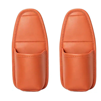 🚗 Universal Leather Car Door Cup Holder & Storage Caddy ☕📱✨ (JG)