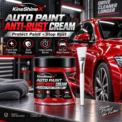 Free Shipping Today Only🔥Heavy-Duty Auto Rust Shield Barrier Paste & Applicator Brush 🛡️🚗