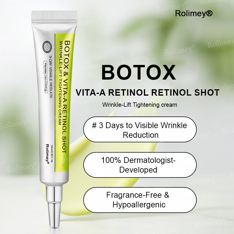 Rolimey® Botox & Vita A Retinol Shot Wrinkle-Lift Tightening cream