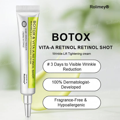 Rolimey® Botox & Vita A Retinol Shot Wrinkle-Lift Tightening cream
