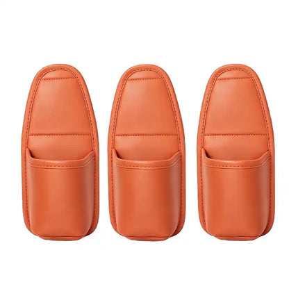 🔥4 Pcs: Only $9.48/ea Today Only🚗Ultra-Durable Premium Leather Car Door Cup Holder & Storage Caddy 🚗☕