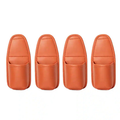 🚗 Universal Leather Car Door Cup Holder & Storage Caddy ☕📱✨ (JG)