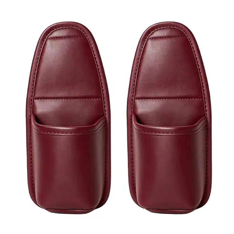 🚗 Universal Leather Car Door Cup Holder & Storage Caddy ☕📱✨ (JG)