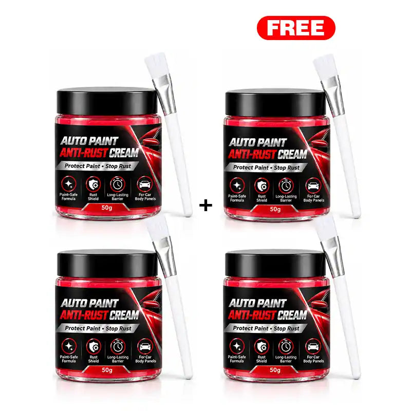 Free Shipping Today Only🔥Heavy-Duty Auto Rust Shield Barrier Paste & Applicator Brush 🛡️🚗