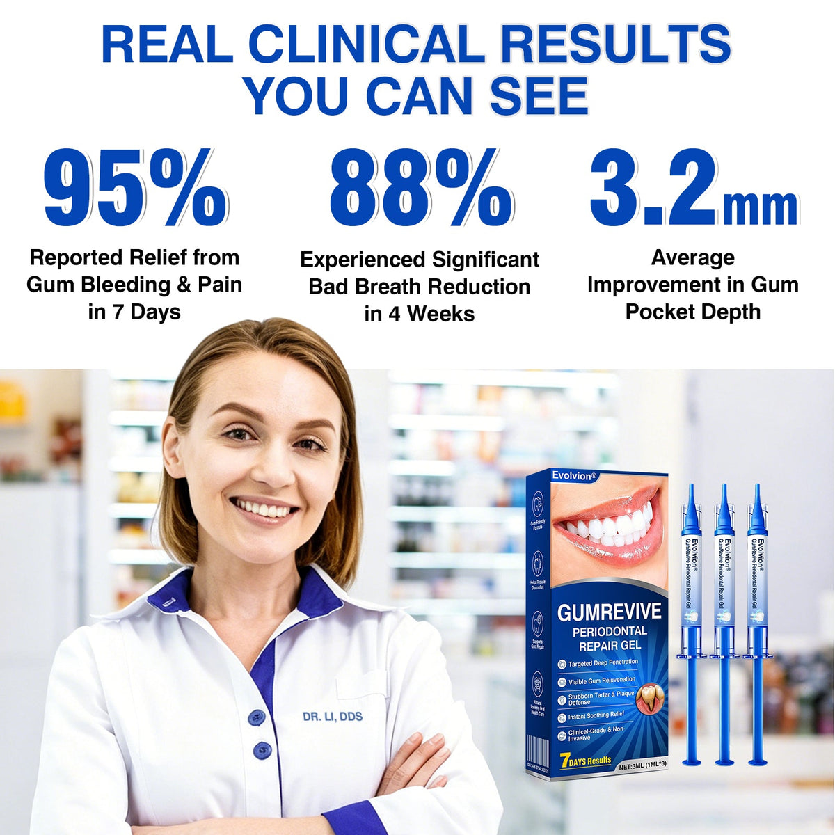🔥 [BUY 1 GET 1 FREE] Evolvion® Targeted Gum Care Gel — Soothe Redness & Restore Firm Gums Overnight 🦷✨ (JG)