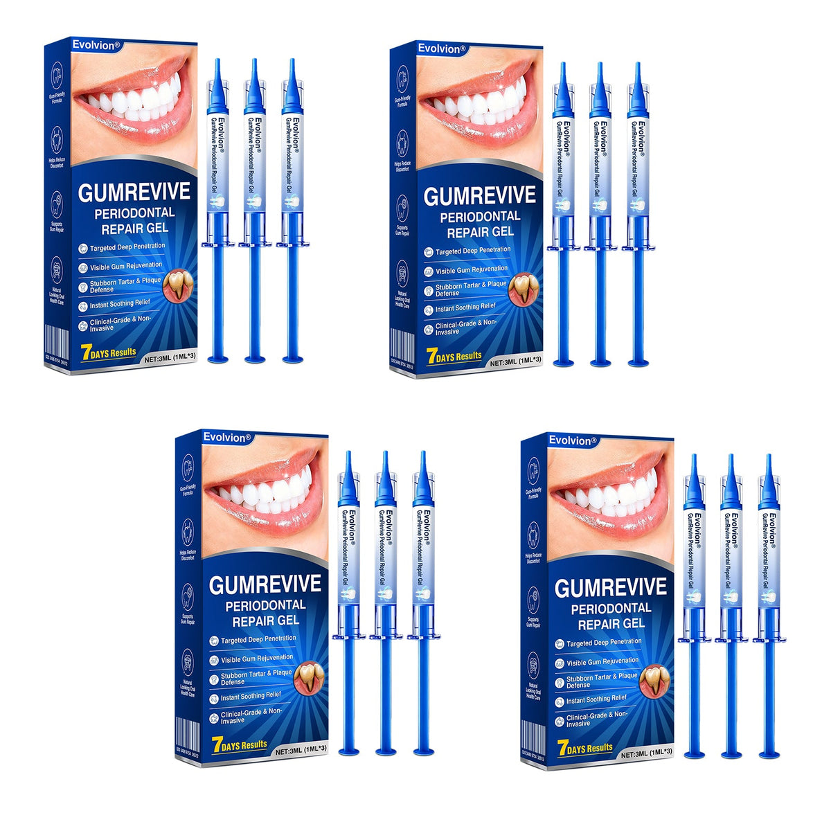 🔥 [BUY 1 GET 1 FREE] Evolvion® Targeted Gum Care Gel — Soothe Redness & Restore Firm Gums Overnight 🦷✨ (JG)