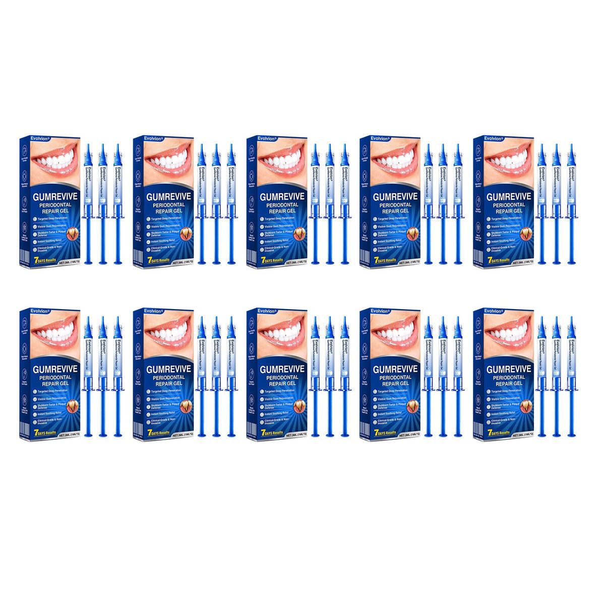 🔥 [BUY 1 GET 1 FREE] Evolvion® Targeted Gum Care Gel — Soothe Redness & Restore Firm Gums Overnight 🦷✨ (JG)