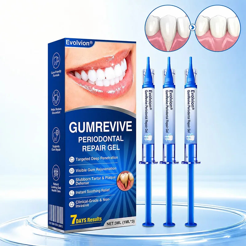🔥 [BUY 1 GET 1 FREE] Evolvion® Targeted Gum Care Gel — Soothe Redness & Restore Firm Gums Overnight 🦷✨ (JG)