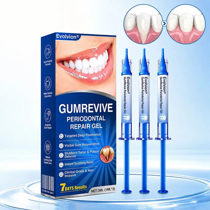🔥 [BUY 1 GET 1 FREE] Evolvion® Targeted Gum Care Gel — Soothe Redness & Restore Firm Gums Overnight 🦷✨ (JG)