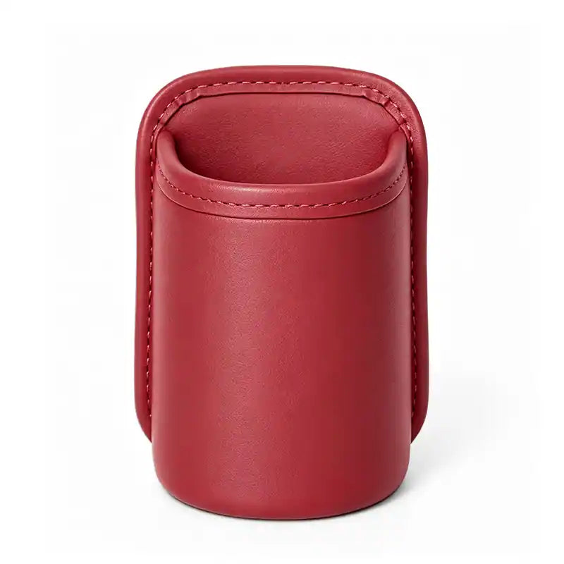 🚗 Universal Leather Car Door Cup Holder & Storage Caddy ☕📱✨ (JG)