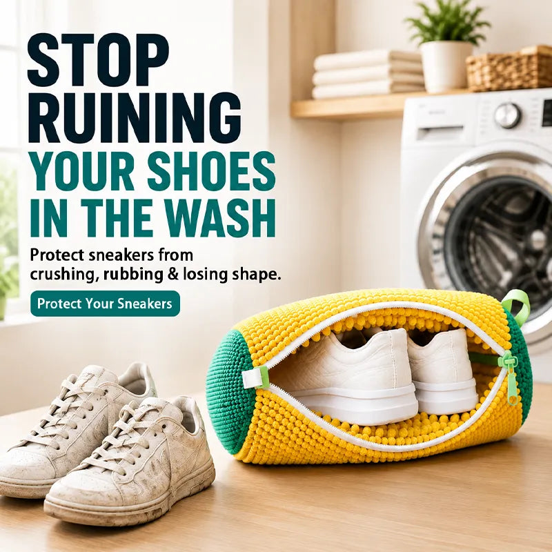 Happyep Official | Last Day Sale 50% off🔥Shoe Washing Machine Bag – Durable Laundry Protector for Sneakers