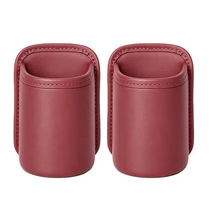 🚗 Universal Leather Car Door Cup Holder & Storage Caddy ☕📱✨ (JG)