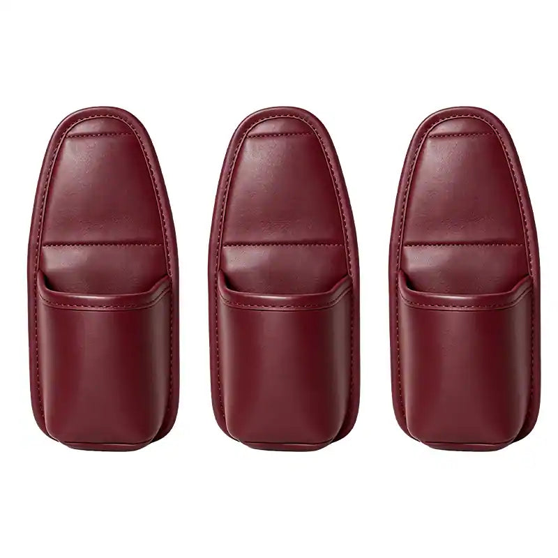 🚗 Universal Leather Car Door Cup Holder & Storage Caddy ☕📱✨ (JG)