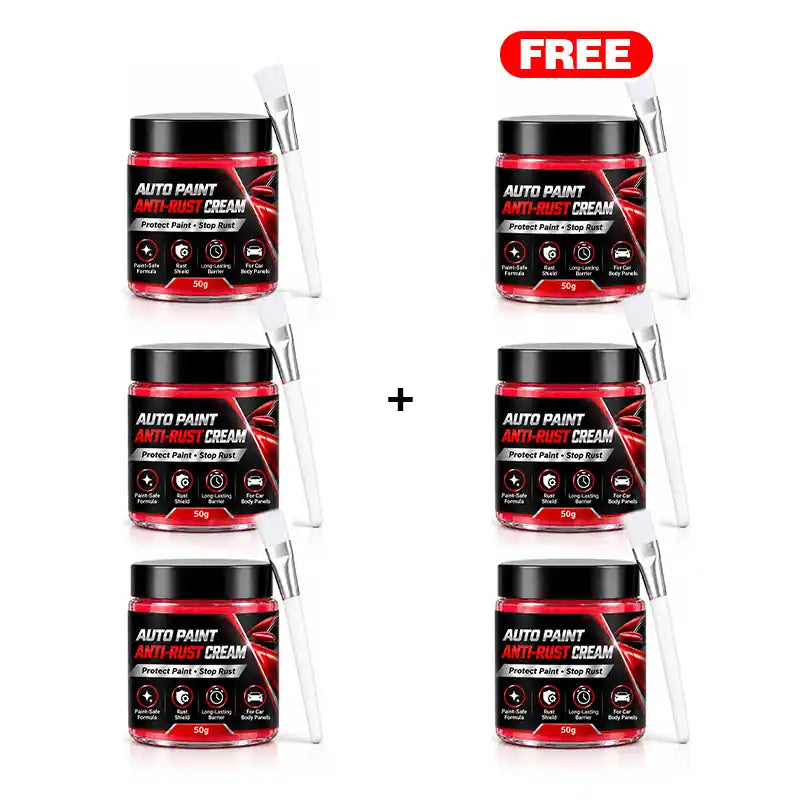 Free Shipping Today Only🔥Heavy-Duty Auto Rust Shield Barrier Paste & Applicator Brush 🛡️🚗 (JG)