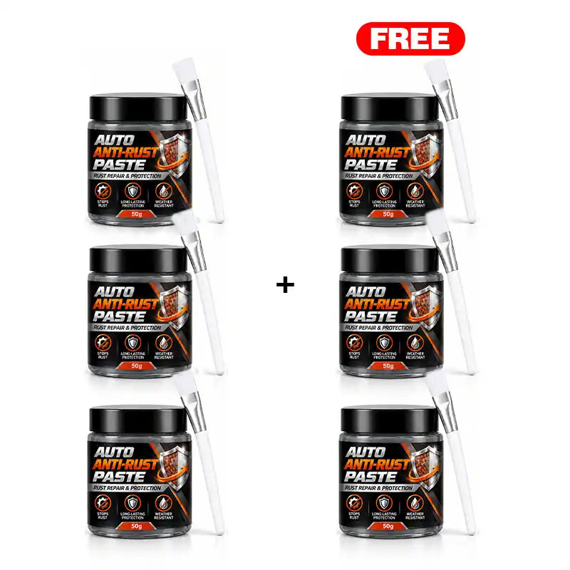 Free Shipping Today Only🔥Heavy-Duty Auto Rust Shield Barrier Paste & Applicator Brush 🛡️🚗 (JG)