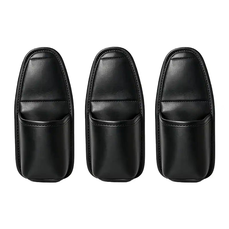 🔥4 Pcs: Only $9.48/ea Today Only🚗Ultra-Durable Premium Leather Car Door Cup Holder & Storage Caddy 🚗☕
