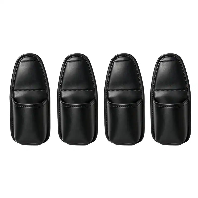 🔥4 Pcs: Only $9.48/ea Today Only🚗Ultra-Durable Premium Leather Car Door Cup Holder & Storage Caddy 🚗☕