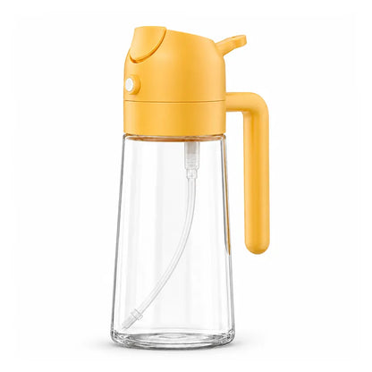 All-in-One Spray & Pour Dispenser — Store Oil, Vinegar & Soy Sauce Effortlessly! 🥗✨