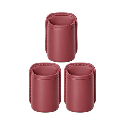 🔥4 Pcs: Only $9.48/ea Today Only🚗Ultra-Durable Premium Leather Car Door Cup Holder & Storage Caddy 🚗☕