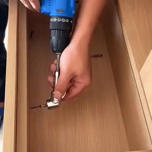 🔧105° Angle Adapter & Flexible Drill Extension Set — LAST DAY: GET 10 BITS FREE🪛
