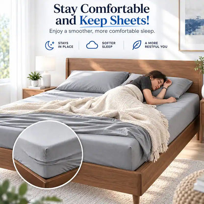 🔥Free Shipping Today Only⏰ "Set & Forget" Bed Sheet Grippers (JG)