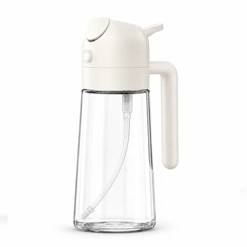 All-in-One Spray & Pour Dispenser — Store Oil, Vinegar & Soy Sauce Effortlessly! 🥗✨