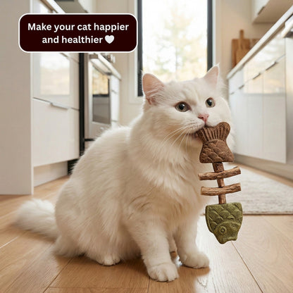 🔥Day Sale 50% OFF🐾-Miracle Cat Dental Chew (100% Natural) - Cleans Teeth & Calms