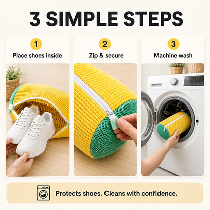 Shoe Washing Machine Bag – Durable Laundry Protector for Sneakers (JG)