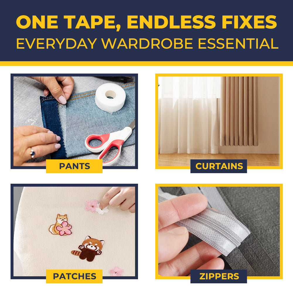 Happyep® Quick Clothing Repairs Double-Sided Fabric Tape