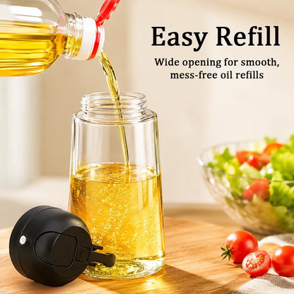 All-in-One Spray & Pour Dispenser — Store Oil, Vinegar & Soy Sauce Effortlessly! 🥗✨ (JG)