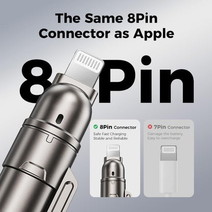 🔥 4-in-1 USB Charging Cable mFish fast charging 240W🔥