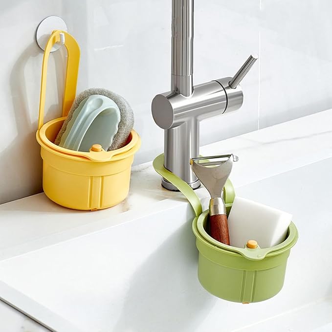 🔥 Hot Sale 50% OFF 🔥Happyep® Multifunctional Hanging Sink Drain Basket