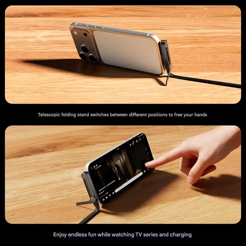 🔥Last Day 50% OFF ⚡2-in-1 Invisible Holder Charger Cable – 240W Fast Charging Cord🔥