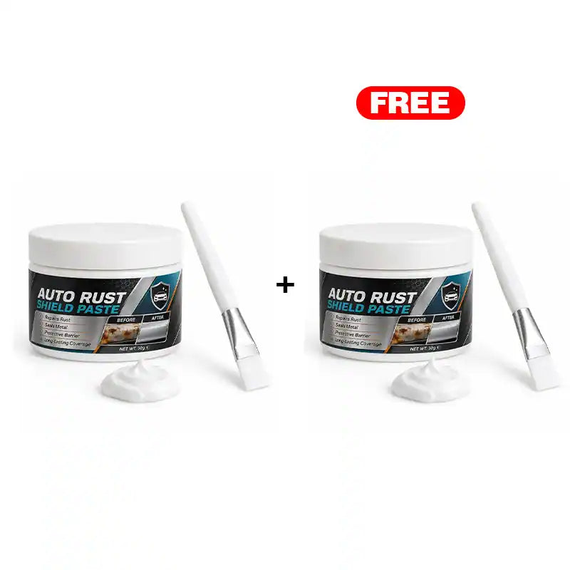 Free Shipping Today Only🔥Heavy-Duty Auto Rust Shield Barrier Paste & Applicator Brush 🛡️🚗 (JG)