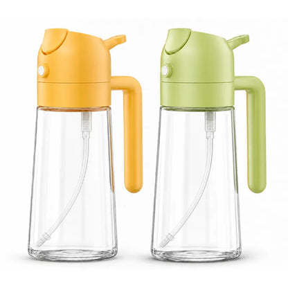 All-in-One Spray & Pour Dispenser — Store Oil, Vinegar & Soy Sauce Effortlessly! 🥗✨