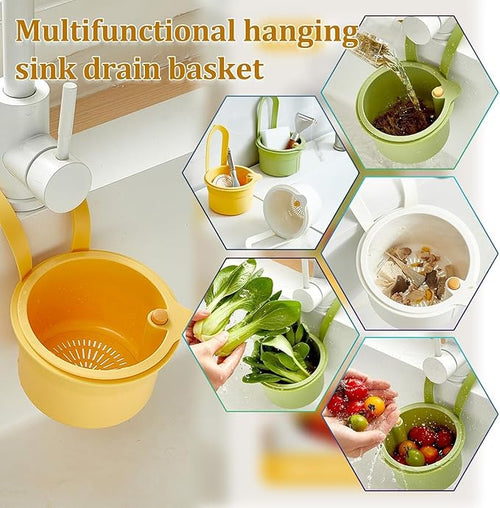 🔥 Hot Sale 50% OFF 🔥Happyep® Multifunctional Hanging Sink Drain Basket