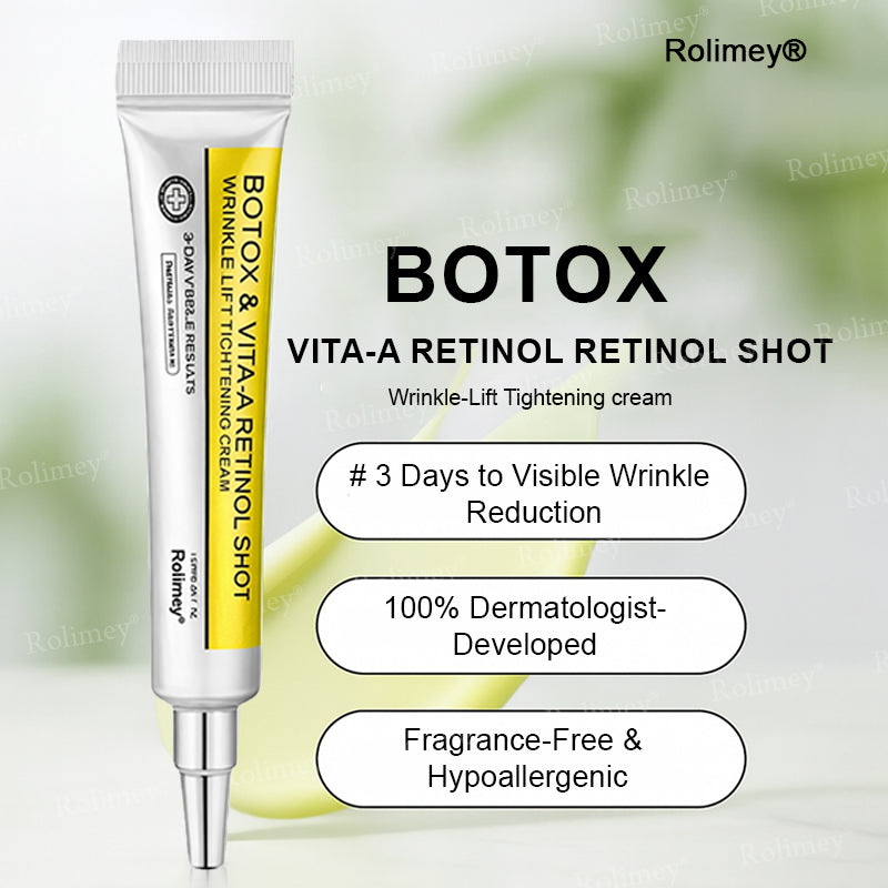 Rolimey® Botox & Vita A Retinol Shot Tightening Cream⬆️