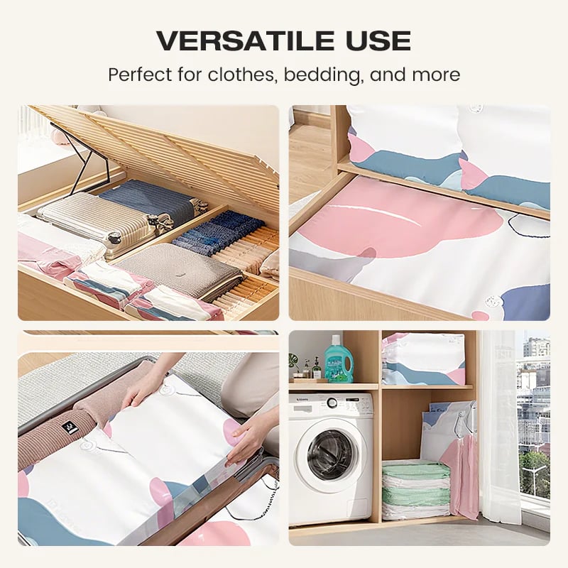 Happyep®📦 Large-Capacity Vacuum Bags – No Pump Needed! 💨✨