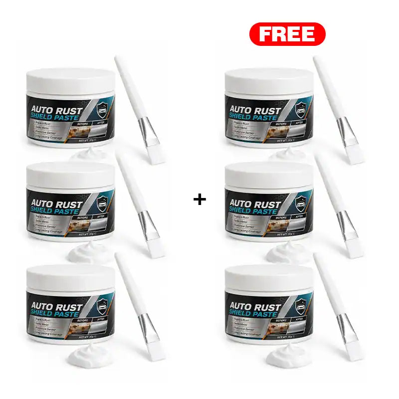 Free Shipping Today Only🔥Heavy-Duty Auto Rust Shield Barrier Paste & Applicator Brush 🛡️🚗 (JG)