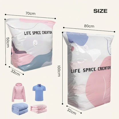 Happyep®📦 Large-Capacity Vacuum Bags – No Pump Needed! 💨✨