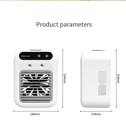 ⭐Cordless Personal Air Cooler - Instant Cooling Mist for Office & Home