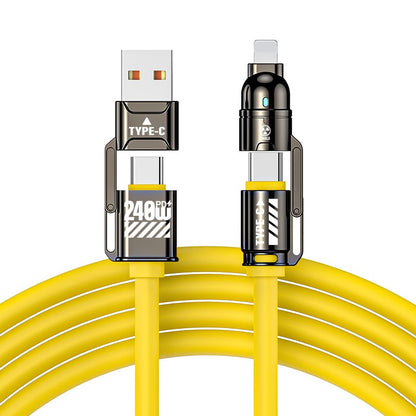 🔥 4-in-1 USB Charging Cable mFish fast charging 240W🔥