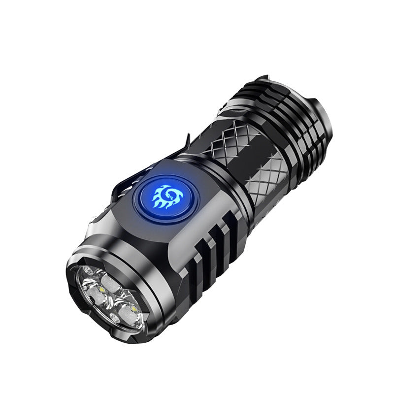 🔥🔥48%OFF NOW！Three-eyed Monster Mini Flash Super Power Flashlight🔥